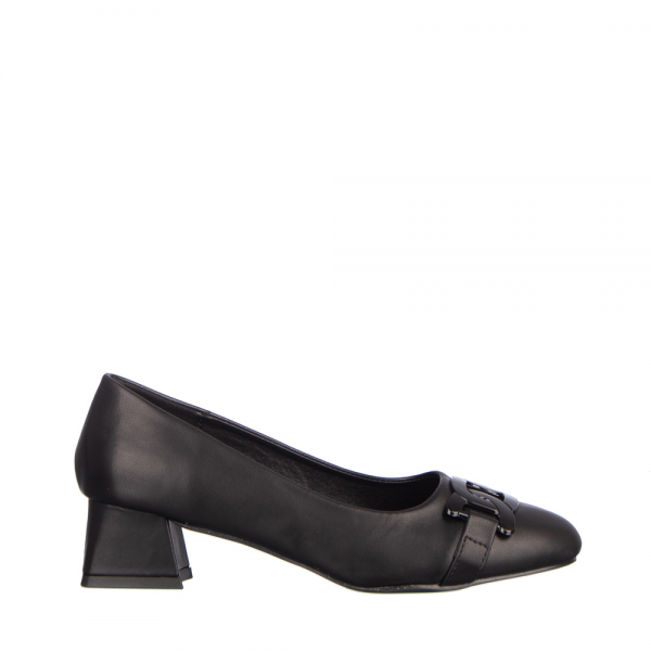 Emina fekete női cipő, 2 - Kalapod.hu